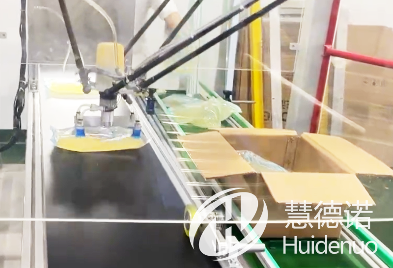 慧德诺协作码垛机器人工作站自动码垛